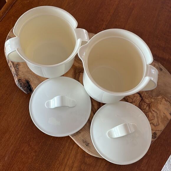 Vintage Tupperware Creamer & Sugar Set - Picture 2 of 6